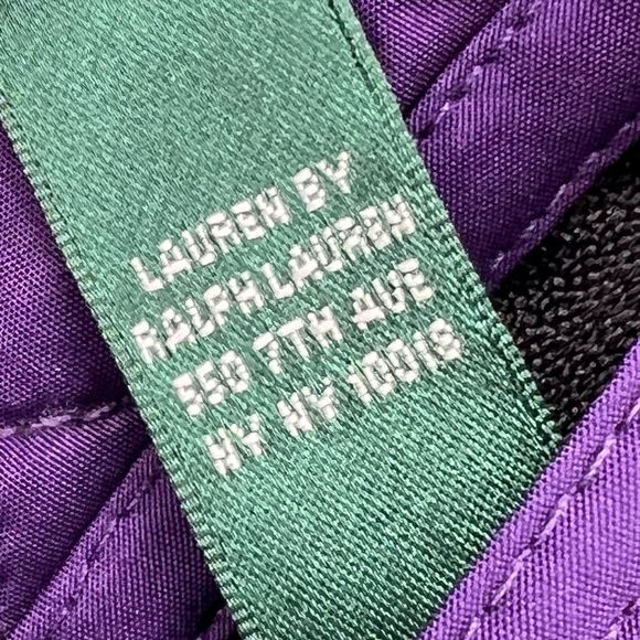 Vintage LRL Ralph Lauren Petite Equestrian Reversible Full Zip Quilted Vest PL - Picture 7 of 7